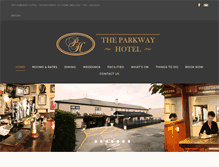 Tablet Screenshot of parkwayhotel.ie